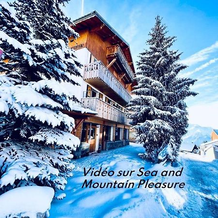 Chalet Alpe D'Huez 1850-Sea And Mountain Pleasure Avec 2 Appartements- 1 Appartement 3 Chambres 8 Couchages - 3 Salles D'Eau Et 1 Appartement 5 Chambres 12 Couchages 5 Salles D'Eau - Jacuzzi Et Sauna -Pieds Des Pistes Et Centre Exterior foto