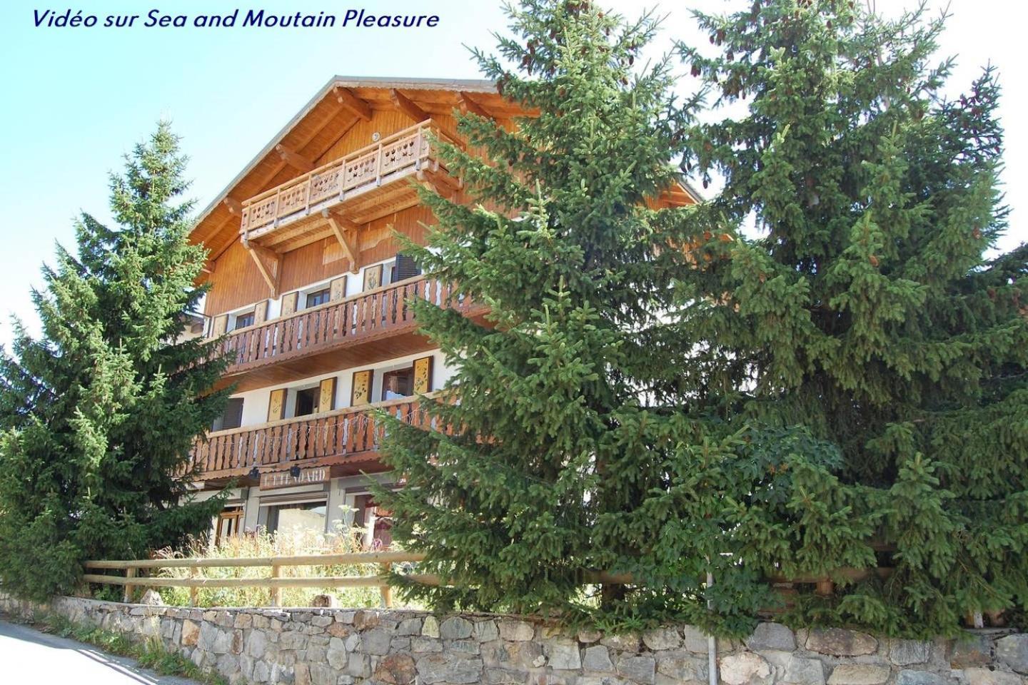 Chalet Alpe D'Huez 1850-Sea And Mountain Pleasure Avec 2 Appartements- 1 Appartement 3 Chambres 8 Couchages - 3 Salles D'Eau Et 1 Appartement 5 Chambres 12 Couchages 5 Salles D'Eau - Jacuzzi Et Sauna -Pieds Des Pistes Et Centre Exterior foto