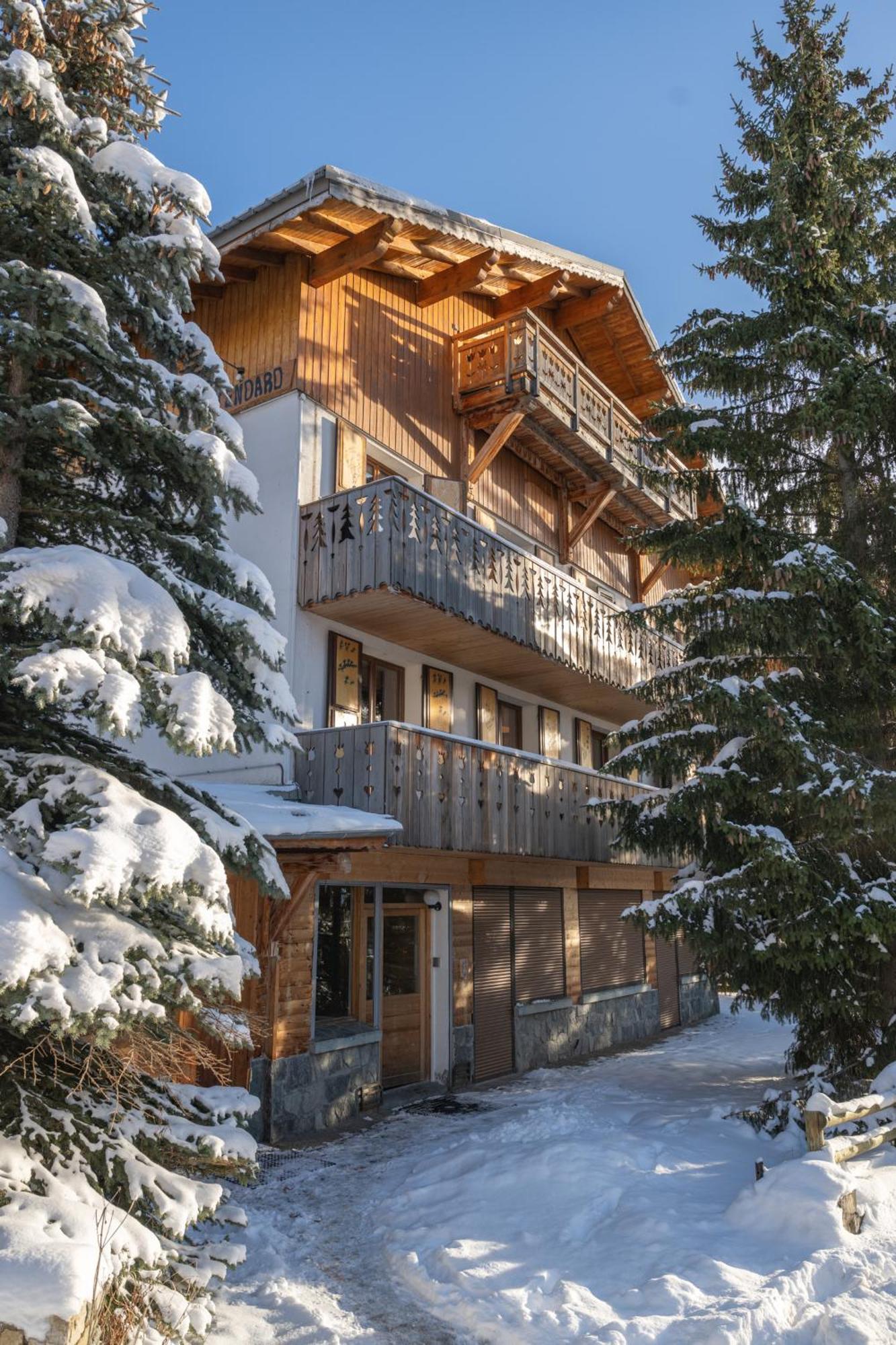 Chalet Alpe D'Huez 1850-Sea And Mountain Pleasure Avec 2 Appartements- 1 Appartement 3 Chambres 8 Couchages - 3 Salles D'Eau Et 1 Appartement 5 Chambres 12 Couchages 5 Salles D'Eau - Jacuzzi Et Sauna -Pieds Des Pistes Et Centre Exterior foto